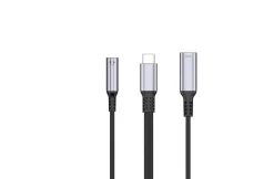 Exibel audio- och laddningsadapter USB-C 3,5 mm, 100 W
