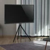 Exibel golvstativ tv, för skärmar upp till 65 tum, vridbart