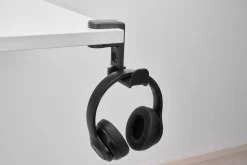 Exibel hörlurshållare skrivbord, roterbar
