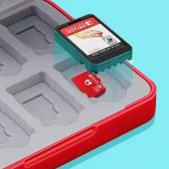 Exibel spelkortsfodral till Ninteno Switch, 24 fack
