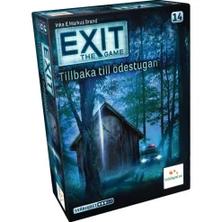 Exit Spel Ödestugan svårighetsgrad 2,5, från 12 år
