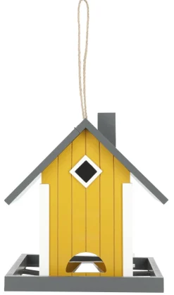 Fågelmatare trähus