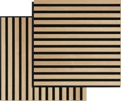 Fibrotech Square akustikpanel för vägg och tak, 2-pack