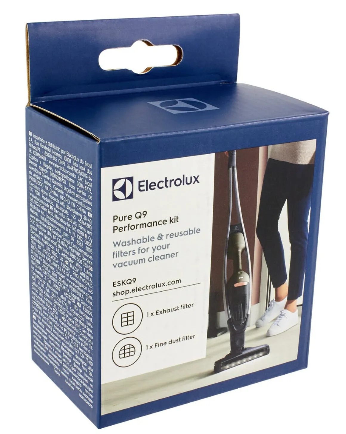 Filtersats ESKQ9 Electrolux Pure Q9/Clean 600 skaftdammsugare