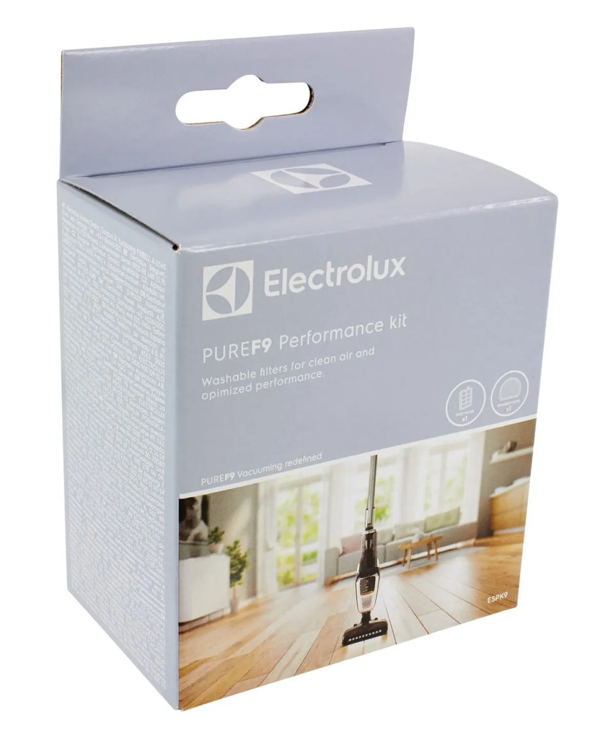 Filtersats ESPK9 Electrolux Pure F9 skaftdammsugare