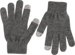 Fingervantar med touch, grå