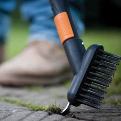 Fiskars OneClick plattrensare borste