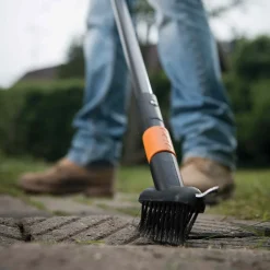 Fiskars OneClick plattrensare borste