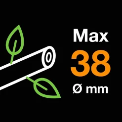 Fiskars PowerGear II L74 lång grensax med sidoskär