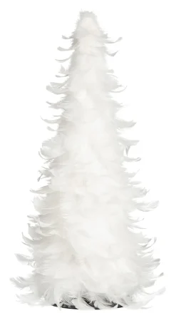 Fjädergran med LED, 41 cm