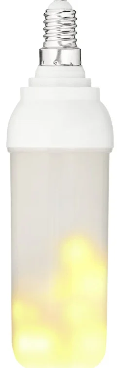 Flammande lampa LED E14
