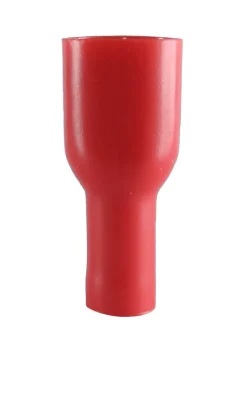 Flatstiftshylsa 1,5 mm röd helisolerad hona, 10-pack