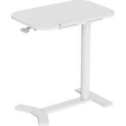 Flexisport höj- och sänkbart arbetsbord vitt, 65-105 cm