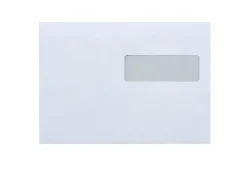 Fönsterkuvert C5 H2, vita, 50-pack