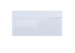 Fönsterkuvert E65 H2, vita, 50-pack