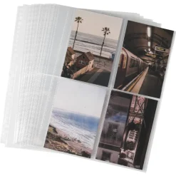 Fotofickor 10,8 x 14,8 cm A4 transparent, 10-pack