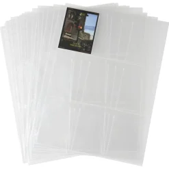 Fotofickor för samlaralbum A4, 10-pack