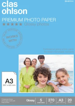 Fotopapper Clas Ohlson Glossy