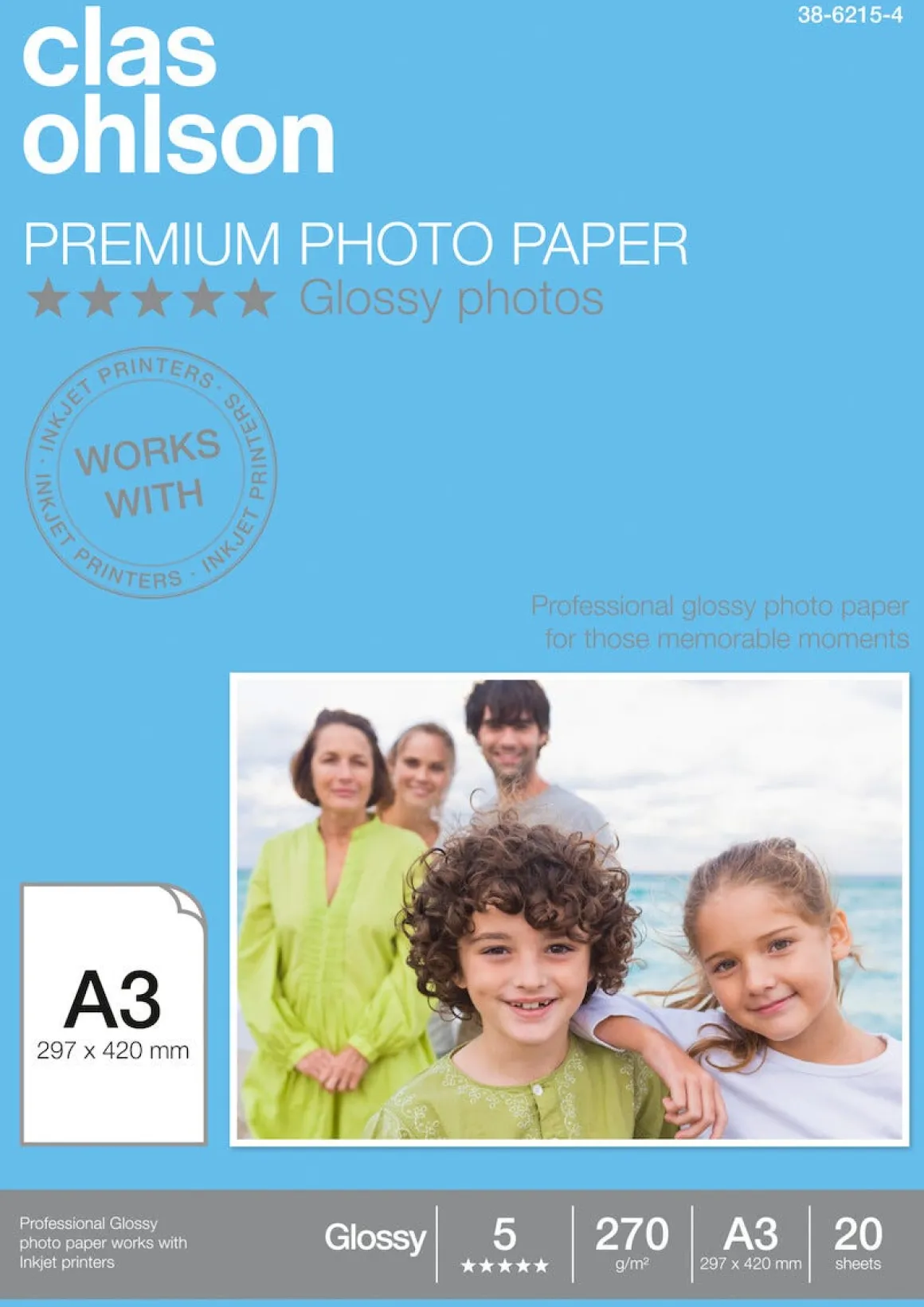 Fotopapper Clas Ohlson Glossy