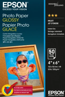 Fotopapper 10x15 cm Epson photo paper, Glossy