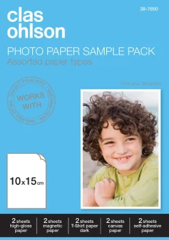 Fotopapperspaket Clas Ohlson