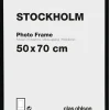 Fotoram Stockholm, svart