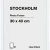 Fotoram Stockholm, vit