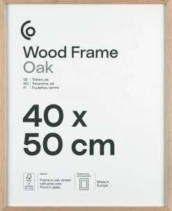 Fotoram trä FSC 40x50 cm