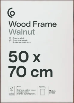 Fotoram trä FSC 50x70 cm
