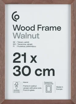 Fotoram trä FSC 21x30 cm