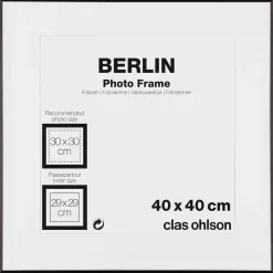 Fotoram Berlin, svart