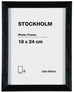 Fotoram Stockholm, svart