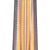 Fristående infravärmare med timer, 900 W