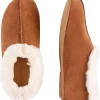 Fårskinnstofflor herr och dam, beige