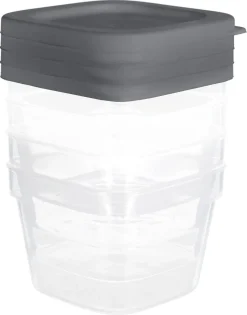 Förvaringsburkar 9 cl, 4-pack,