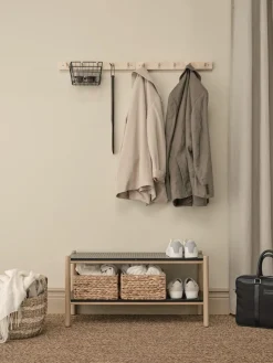 Förvaringskorgar natur, 3-pack