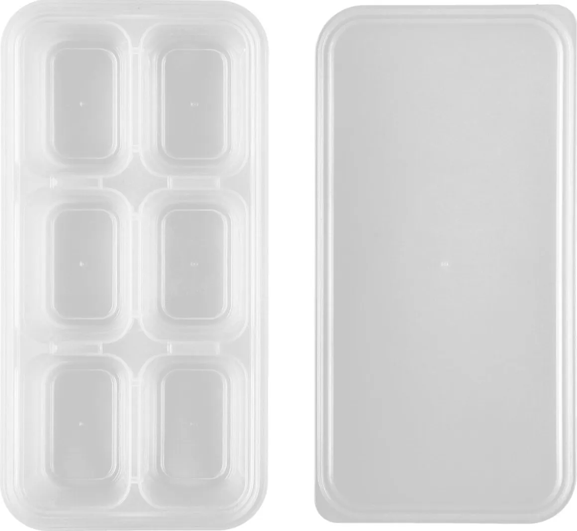 Frysförvaring med flera fack, portionsform