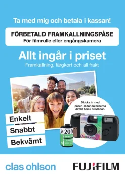 Fujifilm förbetald fotopåse 36 bilder