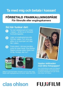Fujifilm förbetald fotopåse 36 bilder