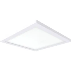 Fyrkantig plafond tak, dimbar LED, vit, Northlight