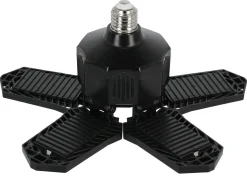 Garage- och förrådslampa 5 vinklingsbara blad 22 W