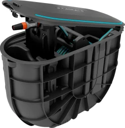 Gardena RollUp M slangbox under jord, slangvinda 20 meter