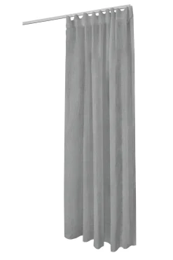 Gardin Shimmer tunn med multiband, ljusgrå, 1-pack