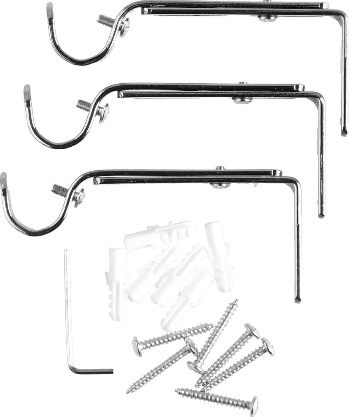 Gardinstång Sara justerbar, 120-210 cm