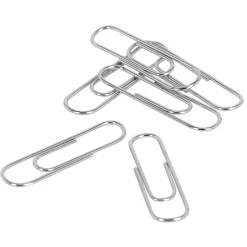 Gem 28 mm silver, 100-pack