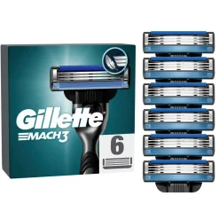Gillette Mach3, rakblad 6-pack