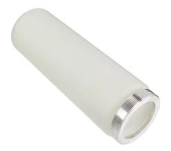 Glas till Northlight badrumsbelysning med aluminiumgänga