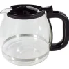 Glaskanna till 44-4975, 1,25 l, svart