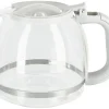 Glaskanna till 44-4975-1, 1,25 l, vit