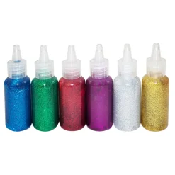 Glitterlim 6-pack, från 3 år